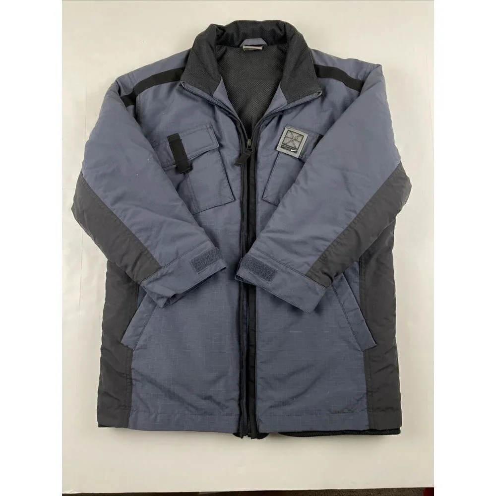 Nike Insulated Full Zip Jacket Boy’s M(8) Mesh Lining Ripstop Nylon Shell
